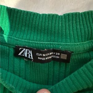 Zara Vibrant Green Women's Sweater